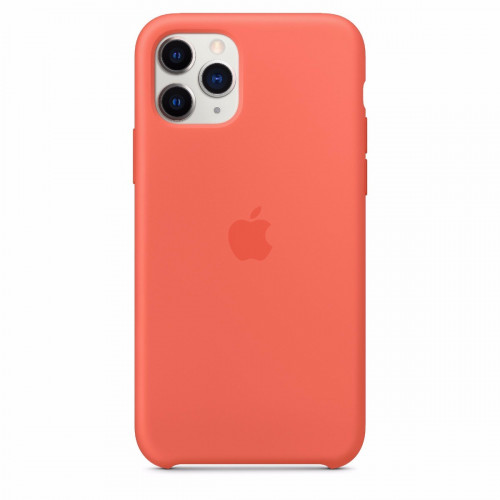 Чохол-накладка (силіконовий) Apple iPhone 11 Pro Silicone Case Clementine (MWYQ2)