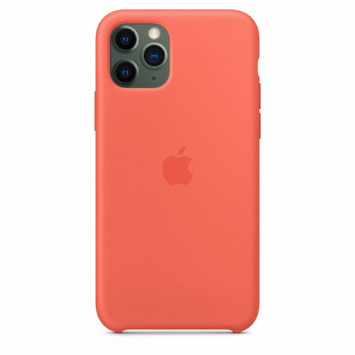 Чохол-накладка (силіконовий) Apple iPhone 11 Pro Silicone Case Clementine (MWYQ2)