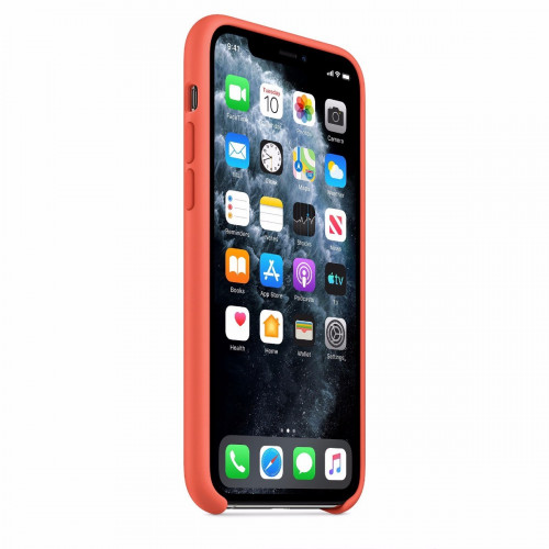 Чохол-накладка (силіконовий) Apple iPhone 11 Pro Silicone Case Clementine (MWYQ2)
