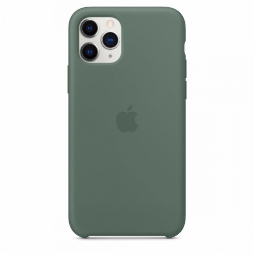 Чохол-накладка (силіконовий) Apple iPhone 11 Pro Silicone Case Pine Green (MWYP2)
