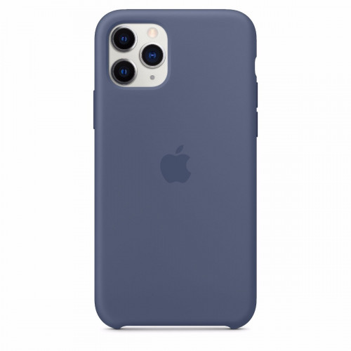 Чохол-накладка (силіконовий) Apple iPhone 11 Pro Silicone Case Alaskan Blue (MWYR2)