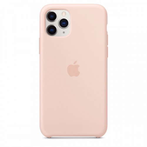Чехол-накладка (силиконовый) Apple iPhone 11 Pro Silicone Case Pink Sand (MWYM2)