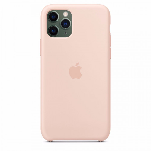 Чехол-накладка (силиконовый) Apple iPhone 11 Pro Silicone Case Pink Sand (MWYM2)
