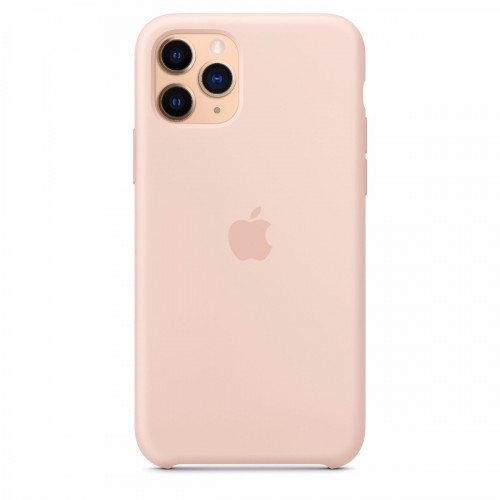 Чехол-накладка (силиконовый) Apple iPhone 11 Pro Silicone Case Pink Sand (MWYM2)
