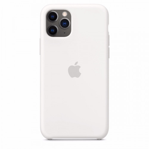 Чохол-накладка (силіконовий) Apple iPhone 11 Pro Silicone Case White (MWYL2)