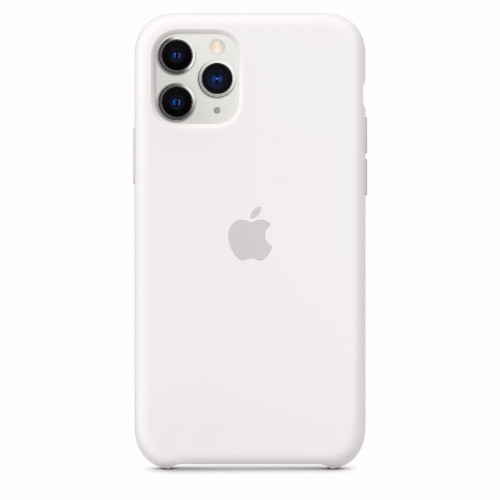 Чохол-накладка (силіконовий) Apple iPhone 11 Pro Silicone Case White (MWYL2)