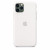 Чохол-накладка (силіконовий) Apple iPhone 11 Pro Silicone Case White (MWYL2)
