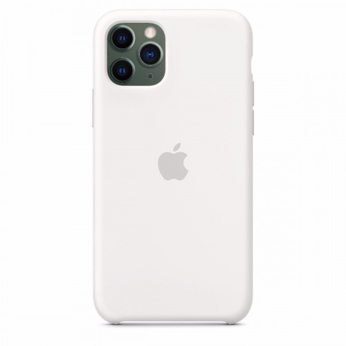 Чохол-накладка (силіконовий) Apple iPhone 11 Pro Silicone Case White (MWYL2)