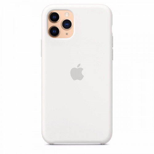 Чохол-накладка (силіконовий) Apple iPhone 11 Pro Silicone Case White (MWYL2)