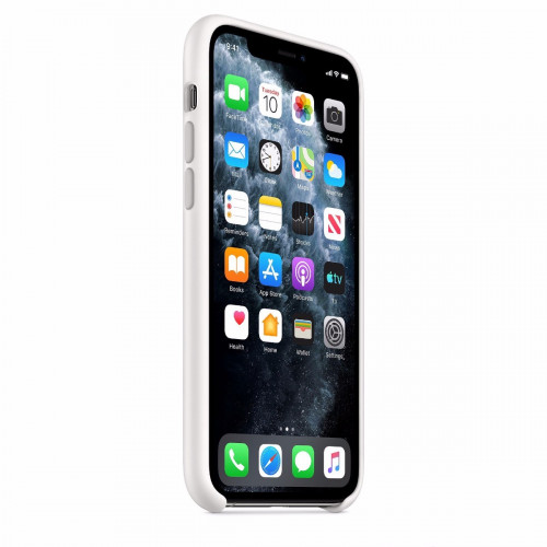 Чохол-накладка (силіконовий) Apple iPhone 11 Pro Silicone Case White (MWYL2)