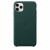 Чохол-накладка (шкіряний) Apple iPhone 11 Pro Max Leather Case Forest Green (MX0C2)