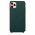 Чохол-накладка (шкіряний) Apple iPhone 11 Pro Max Leather Case Forest Green (MX0C2)