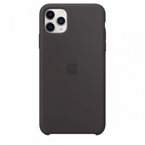 Чохол-накладка (силіконовий) Apple iPhone 11 Pro Max Silicone Case Black (MX002)
