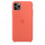 Чохол-накладка (силіконовий) Apple iPhone 11 Pro Max Silicone Case Clementine (MX022)
