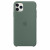 Чохол-накладка (силіконовий) Apple iPhone 11 Pro Max Silicone Case Pine Green (MX012)