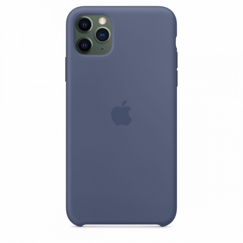 Чохол-накладка (силіконовий) Apple iPhone 11 Pro Max Silicone Case Alaskan Blue (MX032)