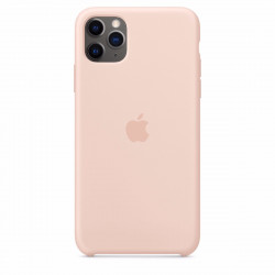 Чохол-накладка (силіконовий) Apple iPhone 11 Pro Max Silicone Case Pink Sand (MWYY2)