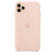 Чехол-накладка (силиконовый) Apple iPhone 11 Pro Max Silicone Case Pink Sand (MWYY2)