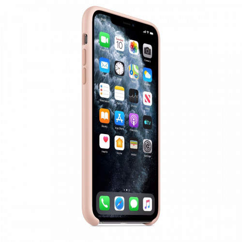 Чехол-накладка (силиконовый) Apple iPhone 11 Pro Max Silicone Case Pink Sand (MWYY2)