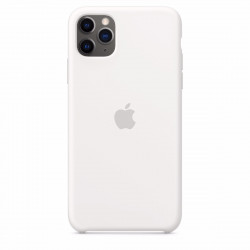 Чохол-накладка (силіконовий) Apple iPhone 11 Pro Max Silicone Case White (MWYX2)