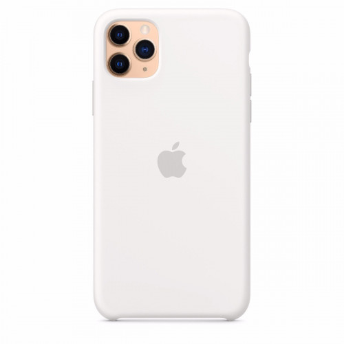 Чохол-накладка (силіконовий) Apple iPhone 11 Pro Max Silicone Case White (MWYX2)