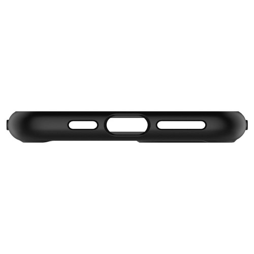 Чохол-накладка (силіконовий) Apple iPhone 11 Pro Max Spigen Ultra Hybrid Matte Black (075CS27136)