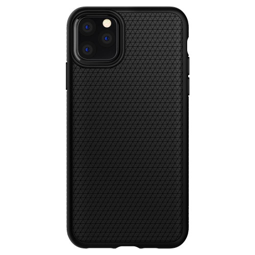 Чехол-накладка (силиконовый) Apple iPhone 11 Pro Spigen Liquid Matte Black (077CS27232)