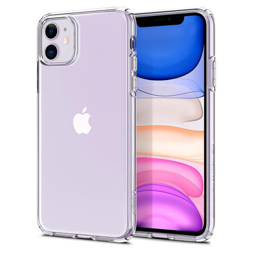 Чохол-накладка (силіконовий) Apple iPhone 11 Spigen Liquid Crystal Clear (076CS27179)
