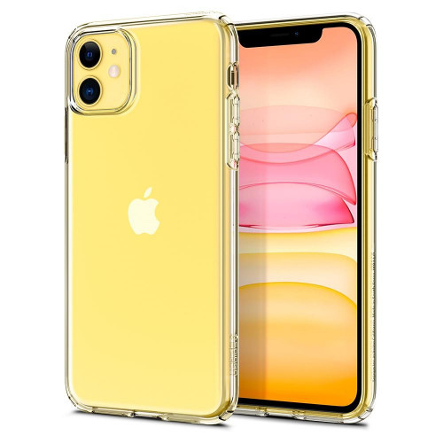 Чохол-накладка (силіконовий) Apple iPhone 11 Spigen Liquid Crystal Clear (076CS27179)