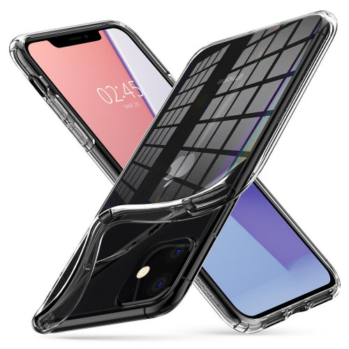 Чохол-накладка (силіконовий) Apple iPhone 11 Spigen Liquid Crystal Clear (076CS27179)