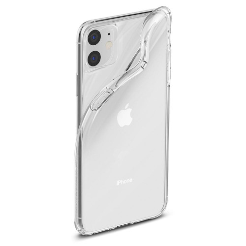 Чохол-накладка (силіконовий) Apple iPhone 11 Spigen Liquid Crystal Clear (076CS27179)