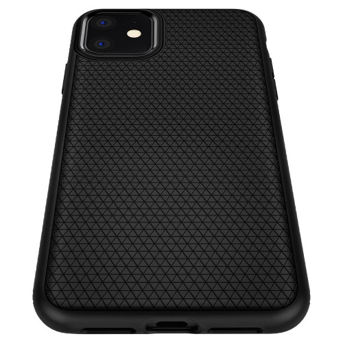 Чехол-накладка (силиконовый) Apple iPhone 11 Spigen Liquid Matte Black (076CS27184)
