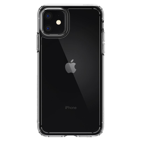 Чехол-накладка (силиконовый) Apple iPhone 11 Spigen Ultra Hybrid Crystal Clear (076CS27185)