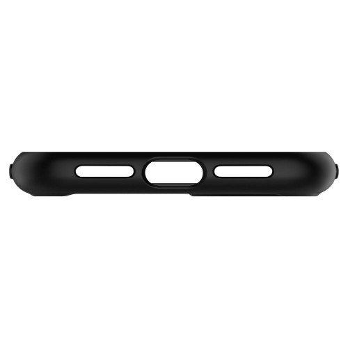 Чехол-накладка (силиконовый) Apple iPhone 11 Spigen Ultra Hybrid Matte Black (076CS27186)
