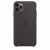 Чехол-накладка (силиконовый) для iPhone 11 Pro Max Silicone Case High Copy Black