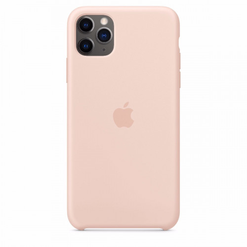Чохол-накладка (силіконовий) для iPhone 11 Pro Max Silicone Case High Copy Pink Sand