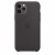 Чехол-накладка (силиконовый) для iPhone 11 Pro Silicone Case High Copy Black