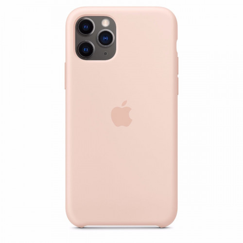 Чехол-накладка (силиконовый) для iPhone 11 Pro Silicone Case High Copy Pink Sand