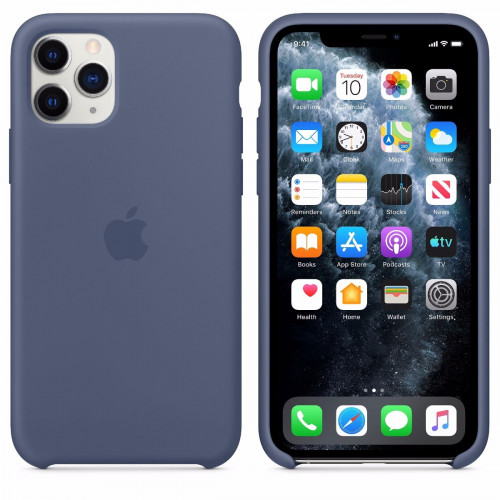 Чехол-накладка (силиконовый) для iPhone 11 Pro Silicone Case High Copy Alaskan Blue