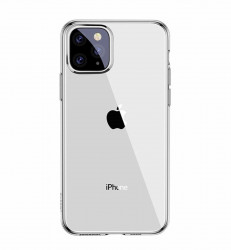 Чехол-накладка (силиконовый) Apple iPhone 11 Pro Max Baseus Simple Series Transparent (ARAPIPH65S-02)