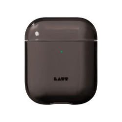 Чохол-накладка (пластиковий) Apple AirPods LAUT CRYSTAL-X Black (L_AP_CX_UB)