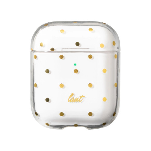 Чехол-накладка (пластиковый) Apple AirPods LAUT DOTTY Crystal (L_AP_DO_C)