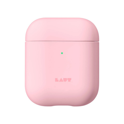 Чехол-накладка (пластиковый) Apple AirPods LAUT HUEX PASTELS Candy (L_AP_HXP_P)