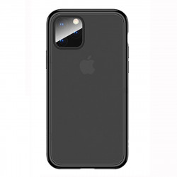 Чохол-накладка (силіконовий) Apple iPhone 11 Pro Max Protective Clear Cover Black