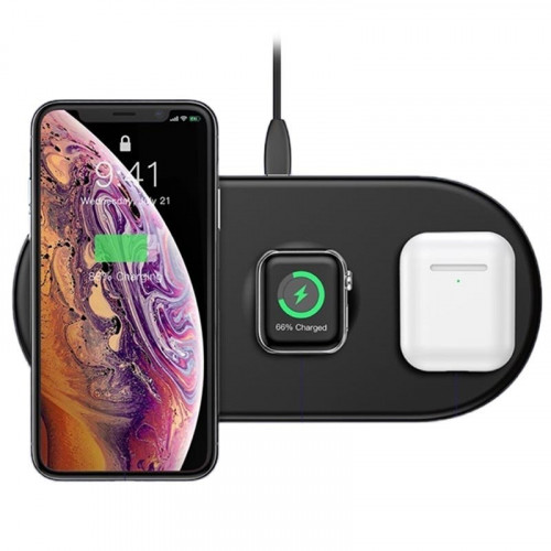 Baseus Wireless Charger Smart 3 in 1 Black (WX3IN1-01)