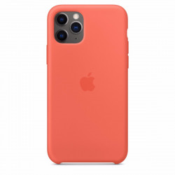 Чехол-накладка (силиконовый) для iPhone 11 Pro Silicone Case High Copy Clementine