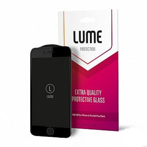 Защитное стекло Apple iPhone 6/6s Lume Protection Full 3D Black