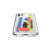 Чехол-накладка (пластиковый) Apple iPhone 11 Pro Max Speck Presidio Clear + Print Paintsplatter Blue/Clear (SP-130028-8534)