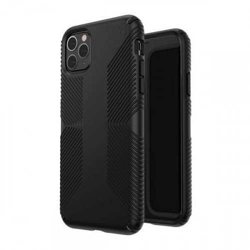 Чехол-накладка (пластиковый) Apple iPhone 11 Pro Max Speck Presidio Grip Black/Black (SP-130026-1050)