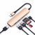 Satechi Aluminum Type-C Slim Multi-Port Adapter 4K V2 Gold (ST-SCMA2G)